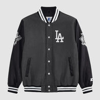 LA Dodgers First Rounder Varsity Jacket Varsity Jacket unisex front product view | Dash Racegear — LA Dodgers First Rounder Varsity Jacket – Classic Baseball Style