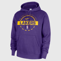 Lakers Nike 2025/26 Authentic Practice Club Hoodie Hoodie unisex detail view 4 | Dash Racegear — LA Energy in Every Stitch – 2025 Nike Lakers Hoodie