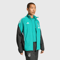 LFC Adidas 25/26 European Pre Match Jacket Jacket unisex detail view 3 | Dash Racegear — Liverpool FC 25-26 Adidas Pre-Match Game Jacket