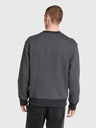 LFC Adidas 25/26 LFSTLR Crew Sweatshirt Sweatshirt unisex detail view 2 | Dash Racegear — Dark grey LFC adidas 25/26 Crew Sweatshirt, LFSTLR style, casual and sporty mens fan gear.