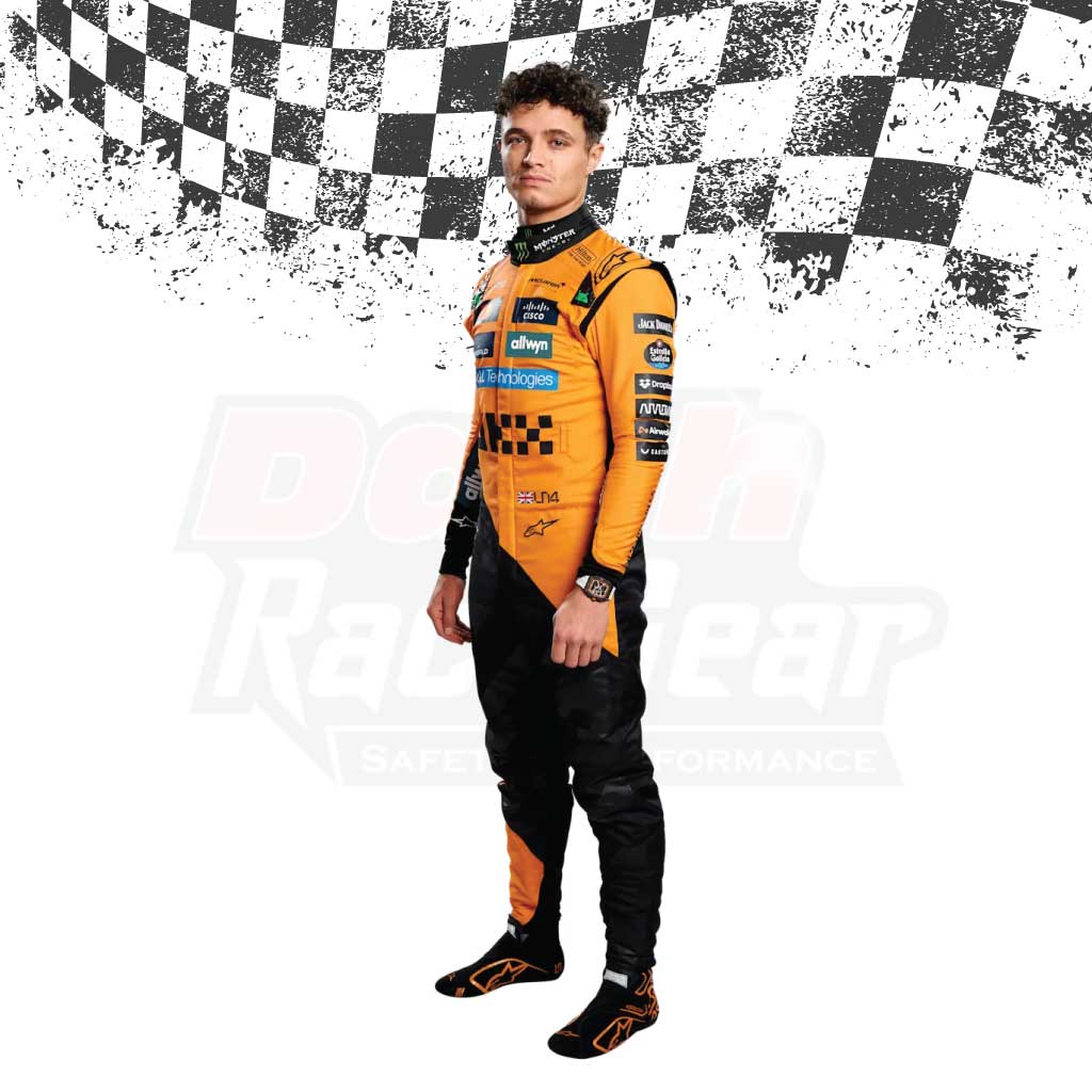 dash race gear 2025 Lando Norris F1 McLaren Race Suit – Dash Racegear