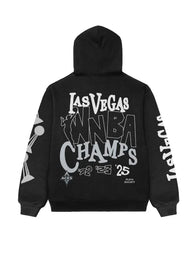 Las Vegas Aces 2025 WNBA Champions Hoodie Hoodie unisex detail view 2 | Dash Racegear — Las Vegas Aces 2025 WNBA Champions hoodie celebrating victory in style