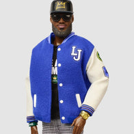LeBron James LeBARBIE Varsity Jacket Varsity Jacket unisex detail view 3 | Dash Racegear — LeBron LeBARBIE Jacket – Sporty and Stylish Varsity Vibe