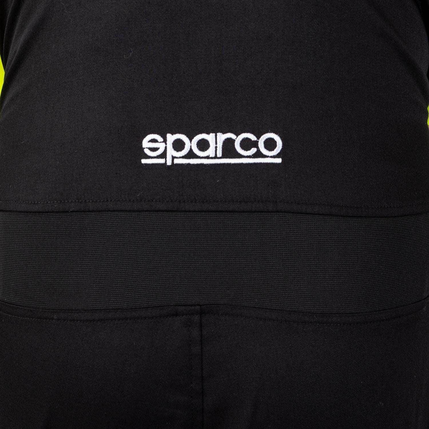 Leisure Karting Suit Sparco Rookie Black/Yellow - Dash Racegear Store