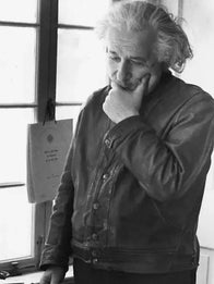 LVC Einstein Jacket Jacket unisex detail view 7 | Dash Racegear — Levi's Black Menlo Cossack Leather Jacket, Albert Einstein collection, iconic vintage leather look.
