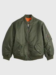 Shai Gilgeous-Alexander Levi’s MA-1 Bomber Jacket Bomber Jacket unisex detail view 5 | Dash Racegear — Levi’s x Shai Gilgeous-Alexander bomber jacket blending premium craftsmanship with contemporary everyday wearability and athletic appeal.