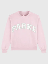 Parke Birthday Drop 2026 Varsity Mockneck Fashion Apparel unisex detail view 5 | Dash Racegear — Multicolor Birthday Drop fleece sweatshirt showcasing Parke’s varsity-inspired styling with premium comfort and warmth.