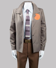 Tom Hiddleston Loki Variant Jacket Jacket unisex detail view 3 | Dash Racegear — Loki 2021 Variant Brown Jacket