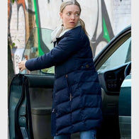 Long Bright River 2025 Amanda Seyfried Puffer Coat Jacket unisex detail view 2 | Dash Racegear — Long Bright River 2025 Wardrobe – Amanda Seyfried’s Coat