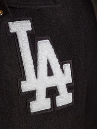 Los Angeles Dodgers Joshua Vides x Fanatics World Series Champions Varsity Jacket Varsity Jacket unisex detail view 4 | Dash Racegear — Los Angeles Dodgers 2025 Joshua Vides Fanatics Varsity Jacket
