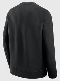 Los Angeles Dodgers Nike Black Tech Fleece Raglan Sweatshirt Sweatshirt unisex detail view 4 | Dash Racegear — Trendy Nike Dodgers Tech Fleece Raglan Pullover for Fans