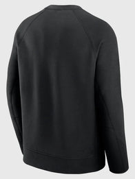 Los Angeles Dodgers Nike Black Tech Fleece Raglan Sweatshirt Sweatshirt unisex detail view 4 | Dash Racegear — Trendy Nike Dodgers Tech Fleece Raglan Pullover for Fans
