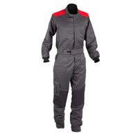 MECHANIC SUIT ANTRACITE-RED | Dash Racegear