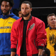 Steph Curry Red Jacket Jacket unisex detail view 2 | Dash Racegear — Channel Steph Curry’s court-side cool in this statement-making red jacket.