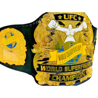 Old UFC MMA Ultimate World SUPERFIGHT Championship Title Belt - 2 | Dash Racegear