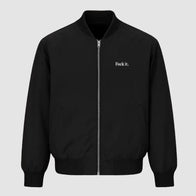 Mad Lads Bomber Jacket Bomber Jacket unisex front product view | Dash Racegear — Trendy Bomber Jacket by Mad Lads – Contemporary Fit