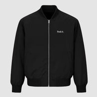 Mad Lads Bomber Jacket Bomber Jacket unisex front product view | Dash Racegear — Trendy Bomber Jacket by Mad Lads – Contemporary Fit