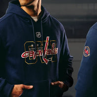 Washington Capitals Fanatics x Major DC Hoodie Hoodie unisex detail view 6 | Dash Racegear — Fanatics and Major DC join forces on this Capitals hoodie for a clean, contemporary fan look.