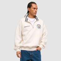 Manchester City FC Graphic Half-Zip Sweatshirt Sweatshirt unisex detail view 2 | Dash Racegear — Manchester City Sweatshirt – Sporty Half-Zip with Graphic Print