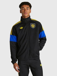 Manchester United x adidas LFSTLR Track Jacket Jacket unisex detail view 3 | Dash Racegear — adidas x Manchester United LFSTLR Collection Track Jacket 2025