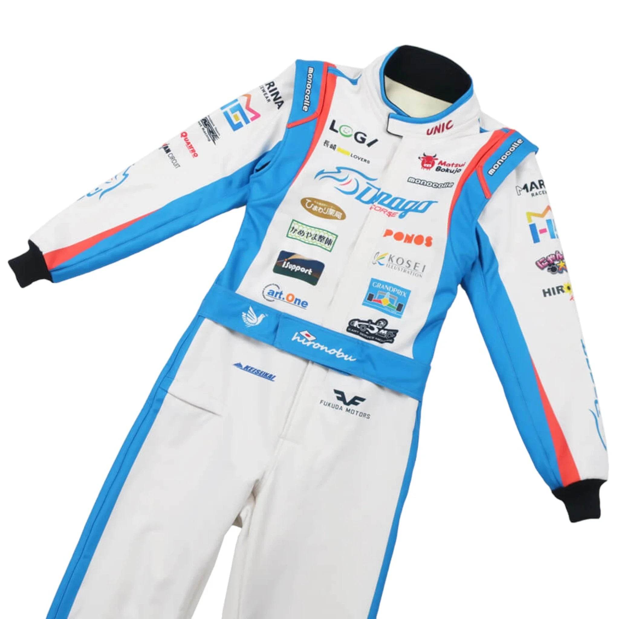 Marina Custom FIA Unic Hlronobu Shimizu Racing Suits - Dash Racegear Store