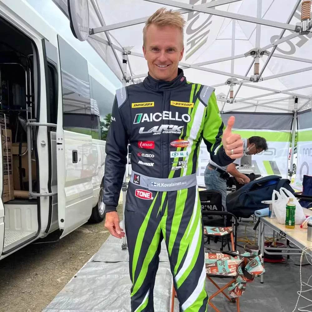 Marina Unic Heikki Kovalainen Aicello Rally Suits - Dash Racegear Store