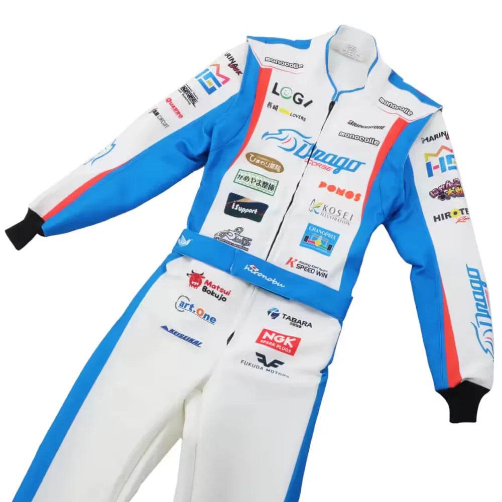 Marina Unik Hironobu Shimizu Final Edition Custom Kart Suits - Dash Racegear Store