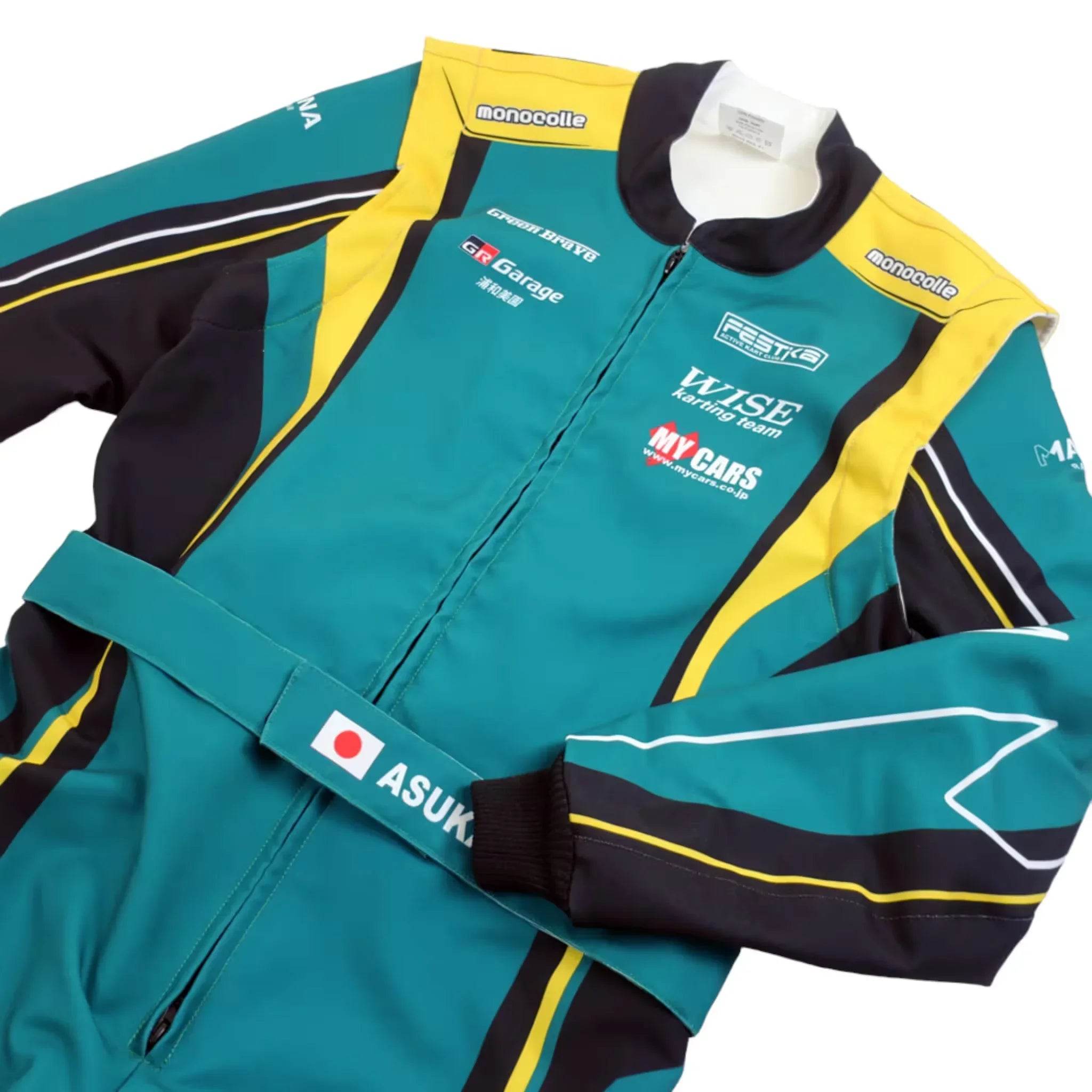 Marina Unik My Cars Green Racing Kart Suits - Dash Racegear Store