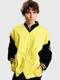 Hot Topic x Men Jacket Jacket unisex detail view 4 | Dash Racegear — Hot Topic Our Universe Marvel X-Men bomber jacket featuring colorful contrast styling and modern casual fashion.