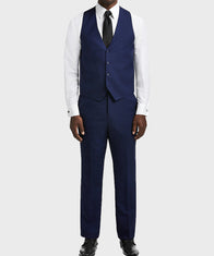 Mens Blue Suit Fashion Apparel men detail view 2 | Dash Racegear — Classic Blue Mens Royal Suit