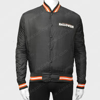John Carpenters Halloween 1978 Jacket Jacket unisex detail view 3 | Dash Racegear — John Carpenters Black Satin Jacket