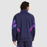 LA Galaxy Adidas 2025 Originals Half Zip Crew Sweatshirt Sweatshirt unisex detail view 3 | Dash Racegear — Adidas Originals 2025 LA Galaxy Crewneck Sweatshirt