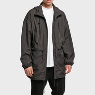 Mens Oversized Track Jacket Jacket men front product view | Dash Racegear — Mens Hooded Track Jacket Oversize