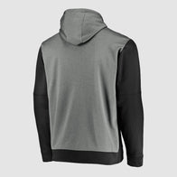 Pittsburgh Pirates Majestic Black Hoodie Hoodie unisex detail view 3 | Dash Racegear — Show your love for the Pirates with this minimalist Majestic hoodie in deep black.