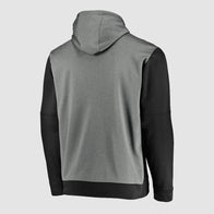 Pittsburgh Pirates Majestic Black Hoodie Hoodie unisex detail view 3 | Dash Racegear — Show your love for the Pirates with this minimalist Majestic hoodie in deep black.