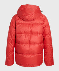Mens Puffer Red Jacket Puffer Jacket men detail view 2 | Dash Racegear — Mens Red Casual Puffer Jacket