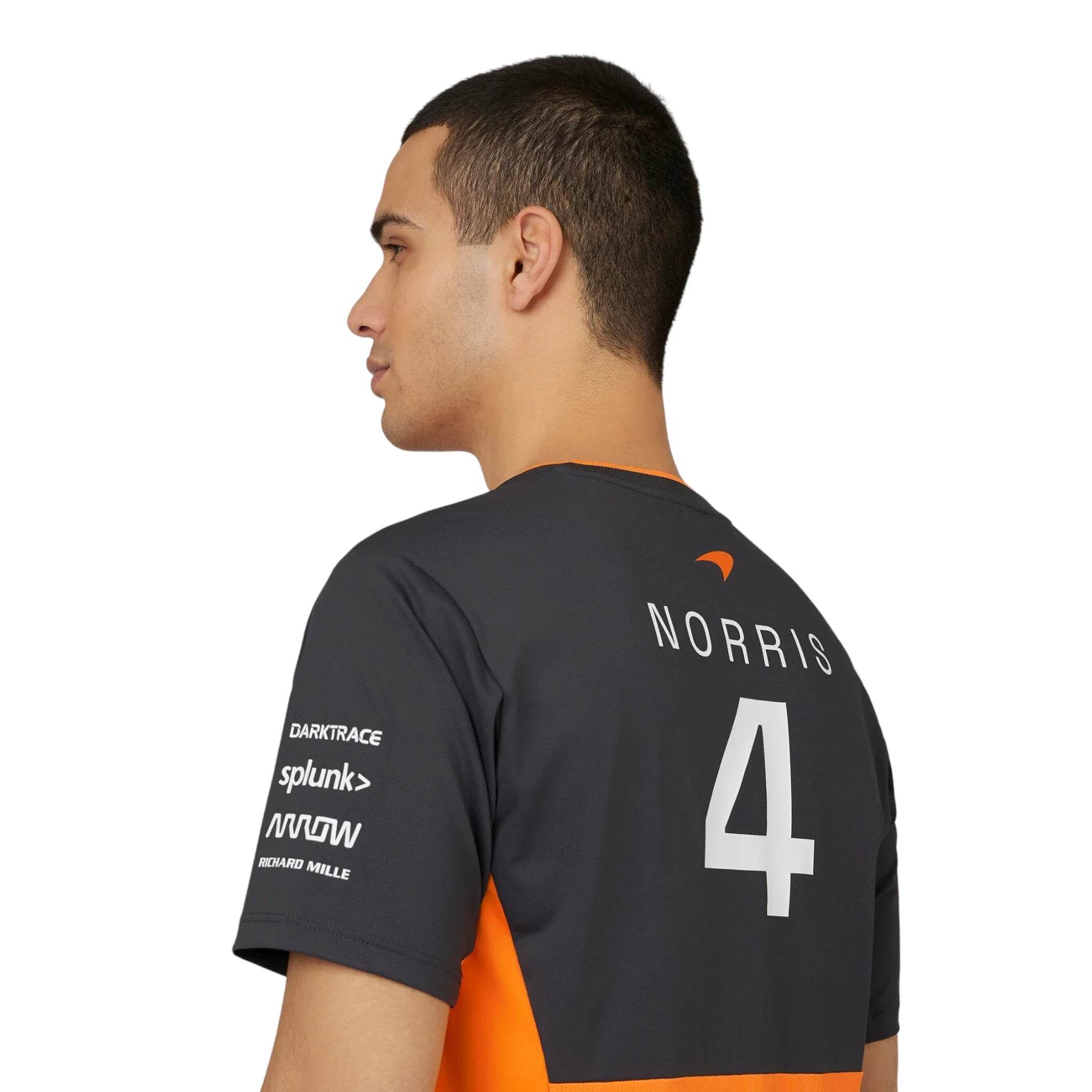 Mens Official Teamwear Set Up T-Shirt Lando Norris Formula 1 - Dash Racegear Store