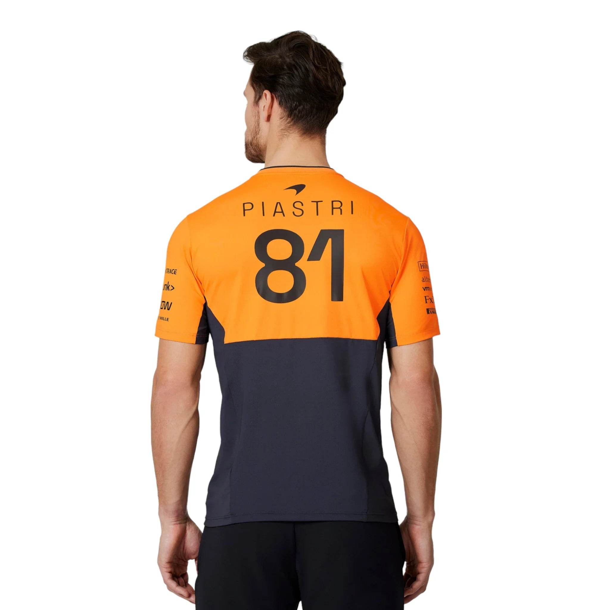 Mens Official Teamwear Set Up T-Shirt Oscar Piastri Formula 1 - Dash Racegear Store
