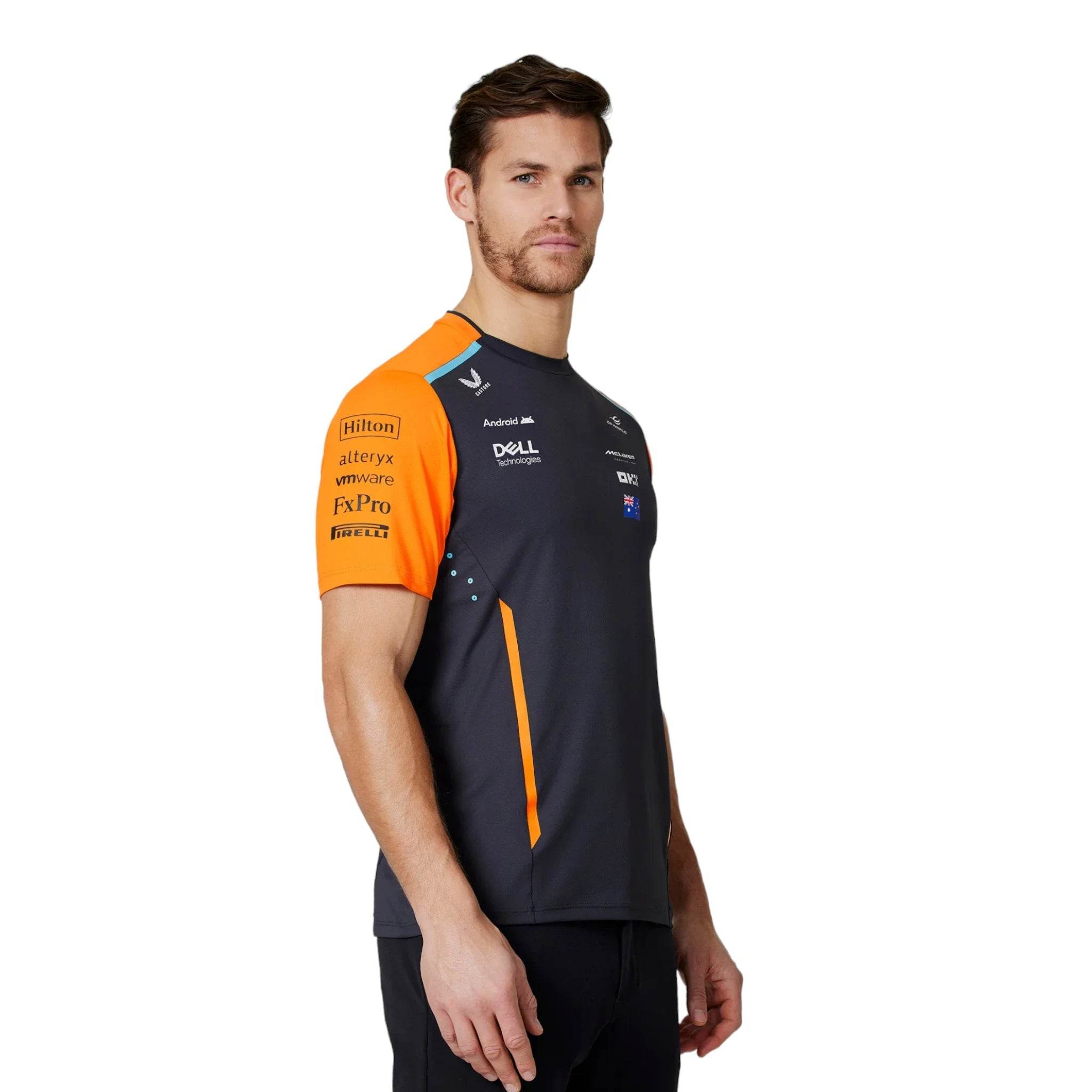 Mens Official Teamwear Set Up T-Shirt Oscar Piastri Formula 1 - Dash Racegear Store