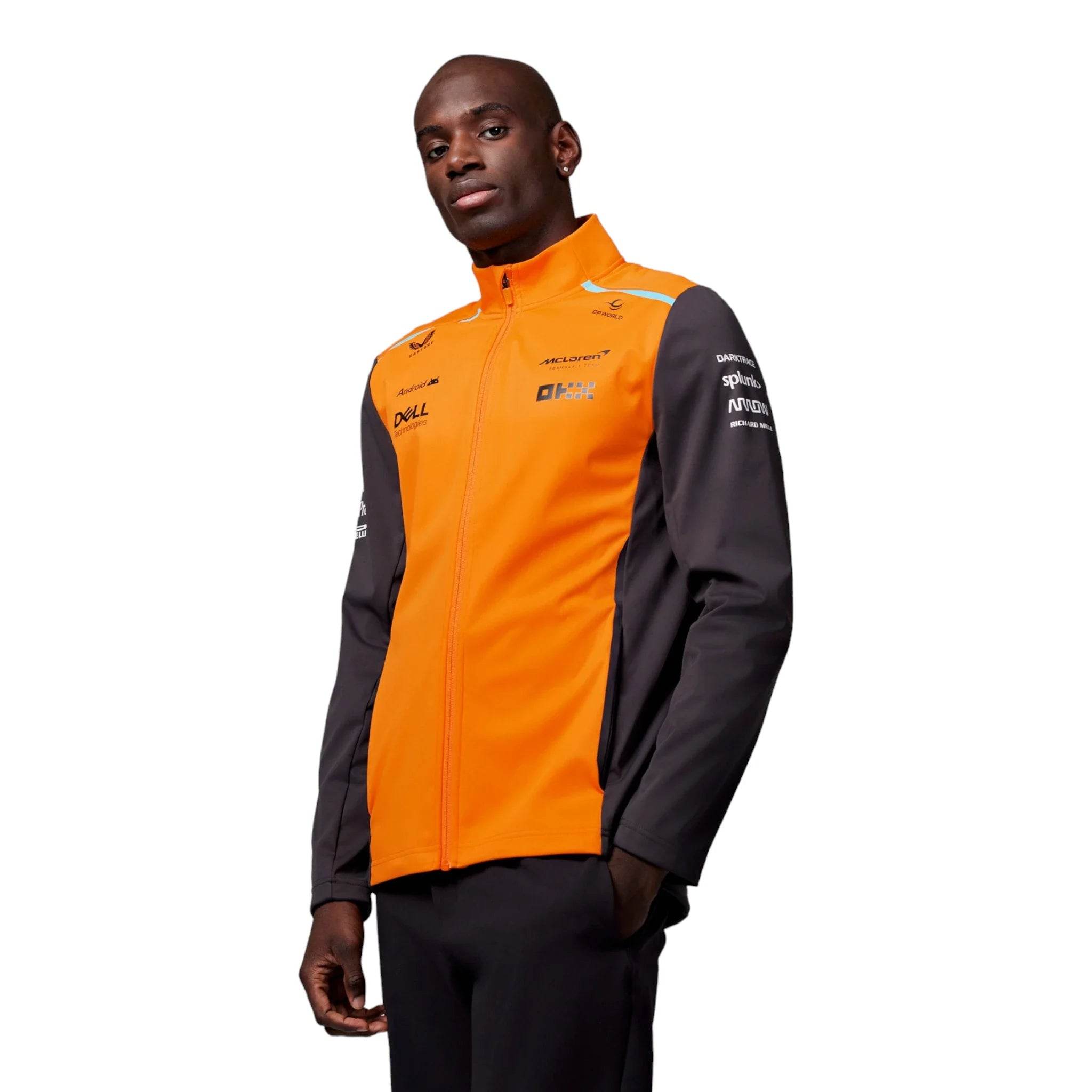 Mens Official Teamwear Soft Shell Jacket Formula 1 - Dash Racegear Store