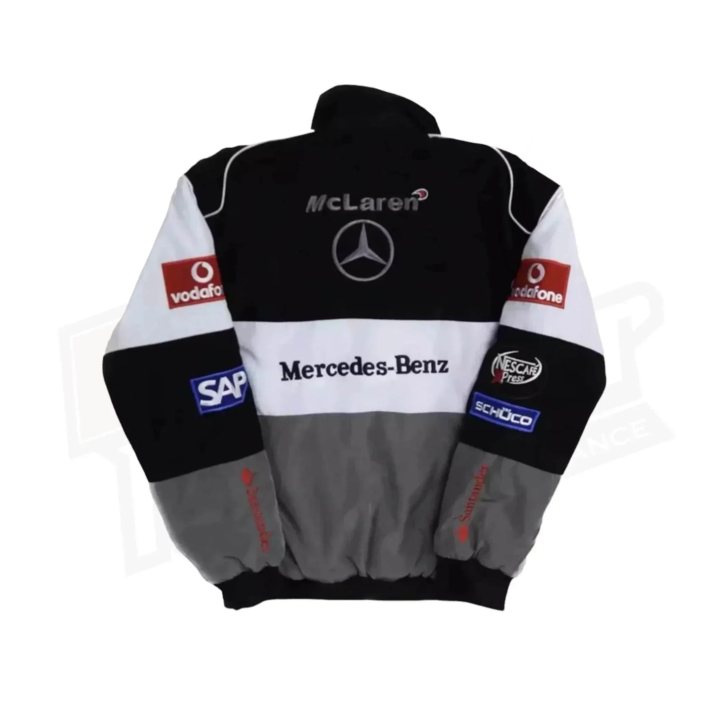 Mercedes-Benz F1 Racing Embroidered Logo Jacket | Dash Racegear