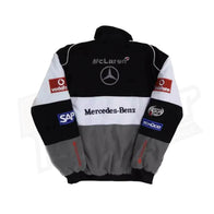 Mercedes-Benz F1 Racing Embroidered Logo Jacket | Dash Racegear