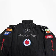 Vintage Mercedes-Benz F1 Embroidered Retro Racing Jacket | Dash Racegear