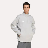 Mercedes AMG Petronas adidas F1 Silver Arrows Sweatshirt Sweatshirt unisex front product view | Dash Racegear — Adidas Motorsports Fit – AMG Petronas Silver Arrows Style