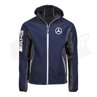 Mercedes AMG SoftShell Racing Jacket With Hoodie | Dash Racegear