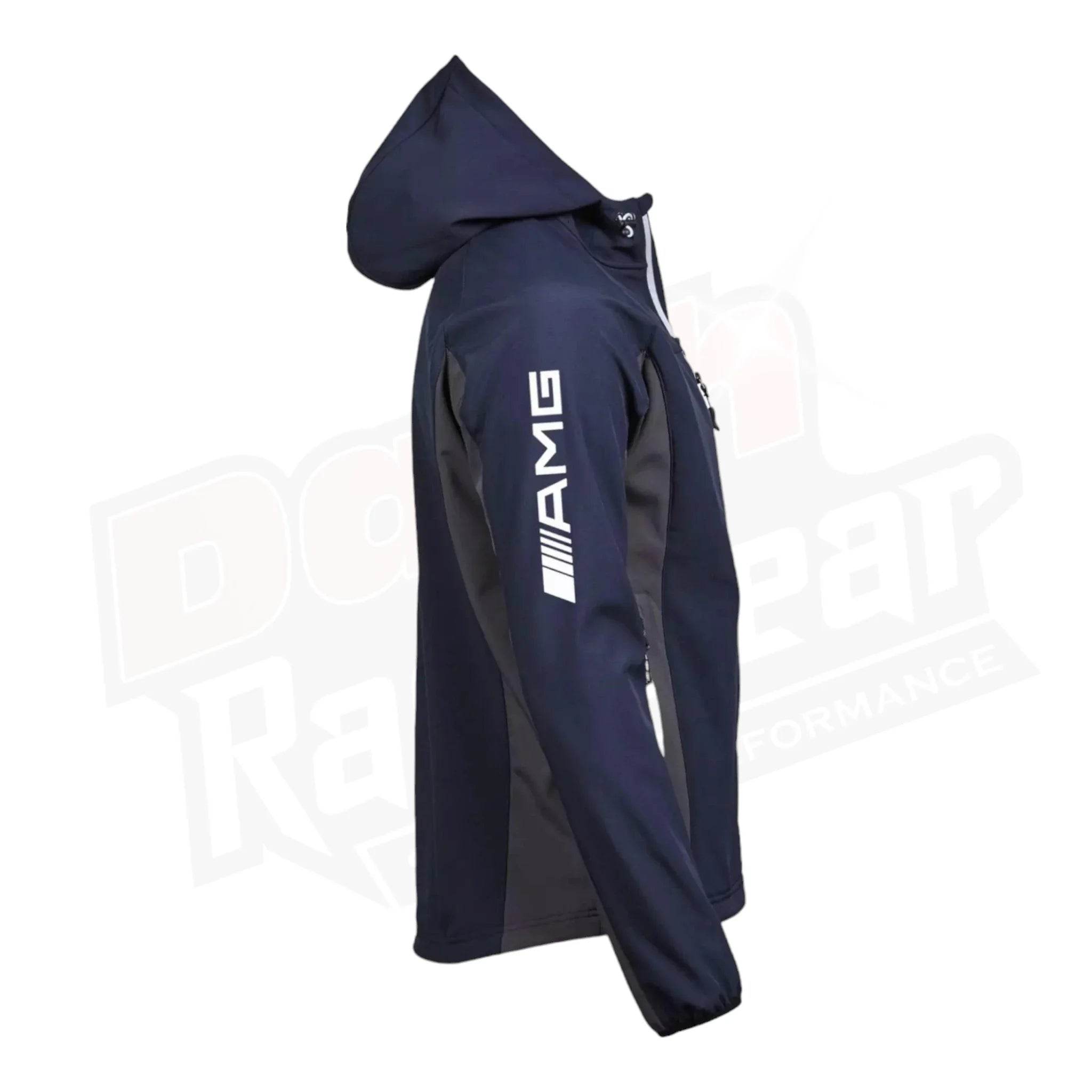 Mercedes AMG SoftShell Racing Jacket With Hoodie - Dash Racegear Store