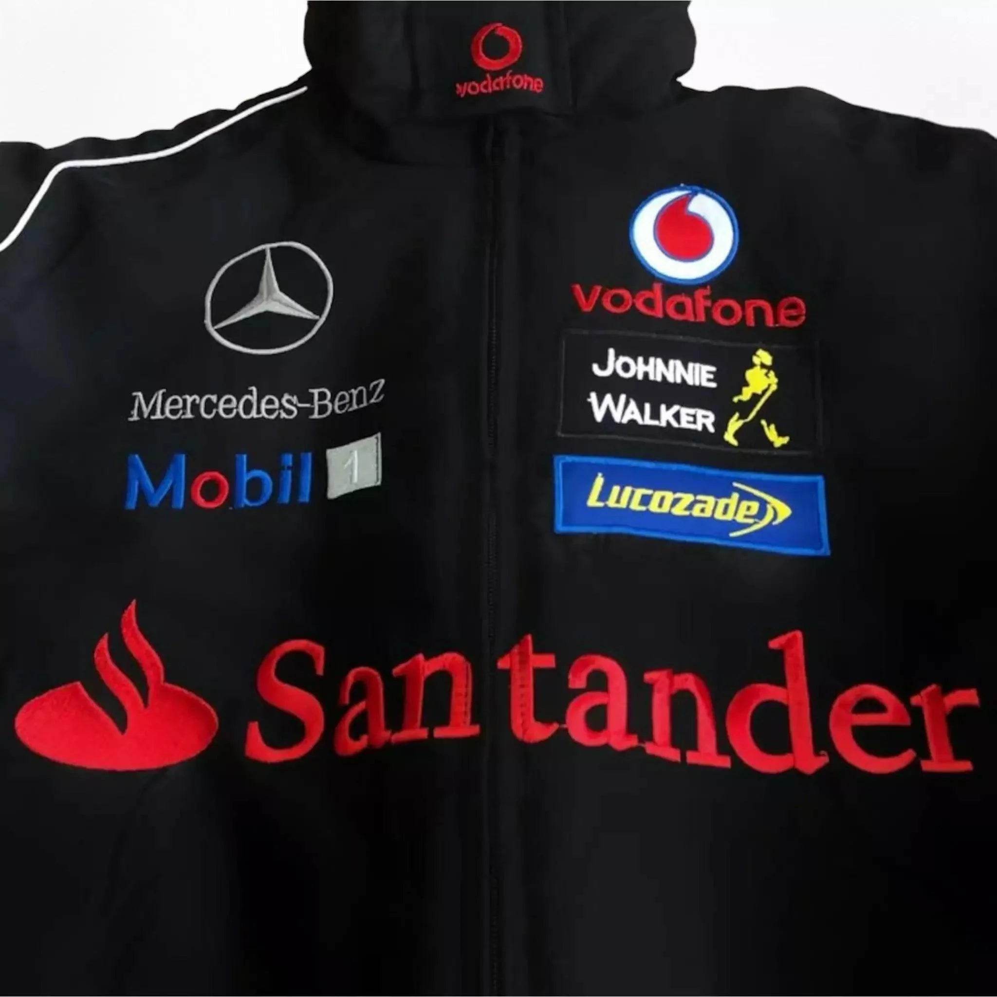 Mercedes AMG F1 Y2K Racing Bomber Style Jacket - Dash Racegear Store
