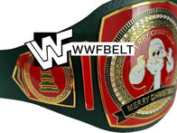 Merry Christmas 2024 Championship Title Belt Gift Adult Size - 2 | Dash Racegear