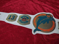 Miami Dolphins Custom fan Championship Belt - 5 | Dash Racegear