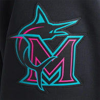 Miami Marlins Nike 2025 City Connect Hoodie Hoodie unisex detail view 4 | Dash Racegear — Miami Marlins City Connect Hoodie – 2025 Nike Streetwear Edition